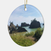 Secret Beach, Samuel H. Boardman, Oregon Keramik Ornament (Links)