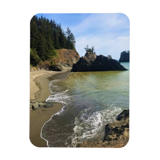 Secret Beach, Samuel H. Boardman, Oregon Magnet (Vertikal)