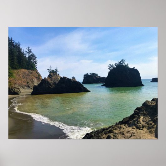 Secret Beach, Samuel H. Boardman, Oregon Poster (Vorne)