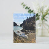 Secret Beach, Samuel H. Boardman, Oregon Postkarte (Stehend Vorderseite)