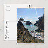 Secret Beach, Samuel H. Boardman, Oregon Postkarte (Vorne/Hinten)