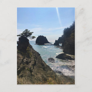 Secret Beach, Samuel H. Boardman, Oregon Postkarte