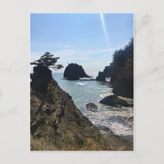 Secret Beach, Samuel H. Boardman, Oregon Postkarte (Vorderseite)