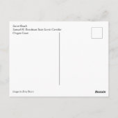 Secret Beach, Samuel H. Boardman, Oregon Postkarte (Rückseite)