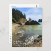 Secret Beach, Samuel H. Boardman, Oregon Postkarte (Vorne/Hinten)