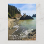 Secret Beach, Samuel H. Boardman, Oregon Postkarte (Vorderseite)