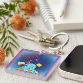 Secret Crush Gift Idee für Jungen maßgeschneidert Schlüsselanhänger (Vorderseite rechts)