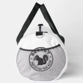 Secret Eichhörnchen Patch "Protected Your Nuts" Duffle Bag (Rechts)