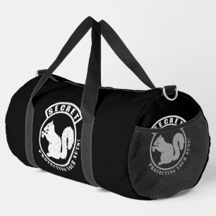 Secret Eichhörnchen Patch "Protected Your Nuts" Duffle Bag