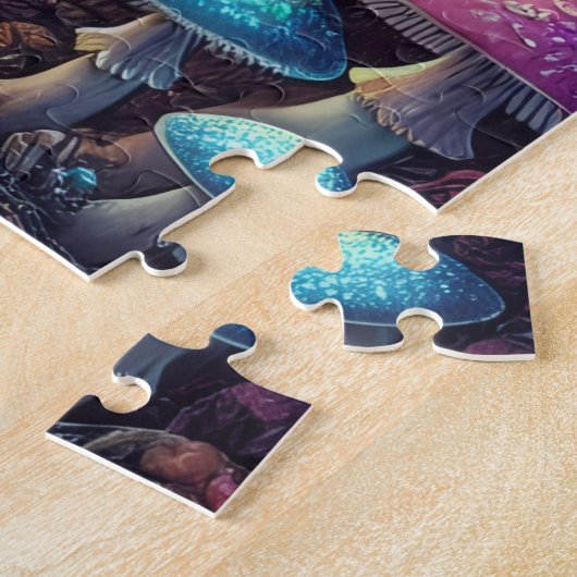 Secret Fairy Market Forest with Mushrooms & Tree Puzzle (Seite)