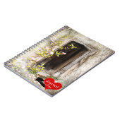 Secret Fairy Tür zum "magischen Land" / Fee Notizblock (Linke Seite)