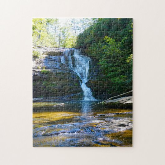 Secret Falls North Carolina. Puzzle (Vertikal)