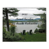 Secret Garden 12 Monate Blume Kalender (Titelbild)