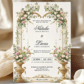 Secret Garden Blumenstrauß Einladung