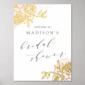 Secret Garden Brautparty Empfang Foliendrucke (Vorderseite)