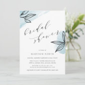 Secret Garden Bridal Dusche Einladung (Stehend Vorderseite)