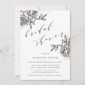 Secret Garden Bridal Dusche Einladung (Vorderseite)