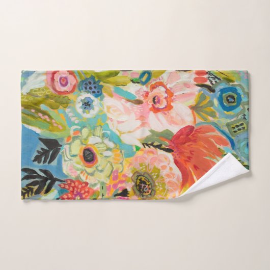 Secret Garden Floral III Badhandtuch Set (Handtuch)