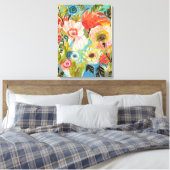 Secret Garden Floral III Leinwanddruck (Insitu (Schlafzimmer))