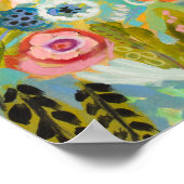 Secret Garden Floral III Poster (Ecke)