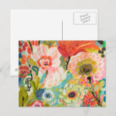 Secret Garden Floral III Postkarte (Vorne/Hinten)