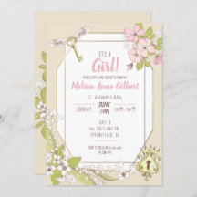 Secret Garden Girl Babydusche