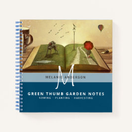 Secret Garden Green Thumb Gardeners Journal Notizblock