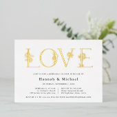 Secret Garden LIEBE Probe Abendessen Folieneinladung (Stehend vorne)