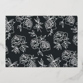 Secret Garden LIEBE Probe Abendessen Folieneinladung (Rückseite)