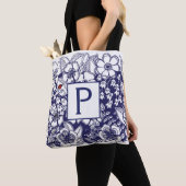 Secret Garden monogramed All-over Print-Tasche Tasche (Von Nahem)
