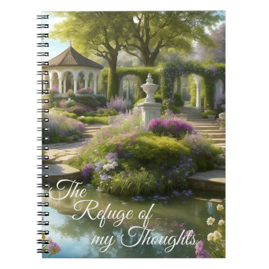 Secret Garden Our Minds Journal Notebook Notizblock (Vorderseite)