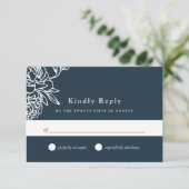 Secret Garden RSVP Card (Stehend Vorderseite)