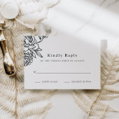 Secret Garden RSVP Card