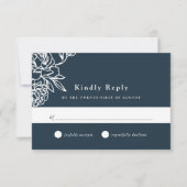 Secret Garden RSVP Card Karte (Vorderseite)