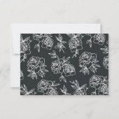 Secret Garden RSVP Card Karte (Rückseite)