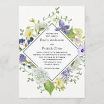 Secret Garden Rustic Boho Wildblumen Hochzeit