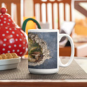 Secret Garden Stone Fairy Custom Photo Collage Kaffeetasse