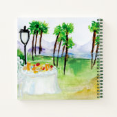 Secret Garden Watercolor Gardeners Journal Notizblock (Rückseite)