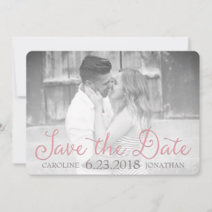 Secret Garden Watercolor Save the Date Card