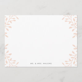 Secret Garden Wedding Stationery Mitteilungskarte