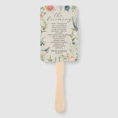 Secret Garden Wildblumen Hochzeitsrahmen 2 Fächer (Vorderseite)