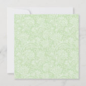 Secret Garden Wildblumen Muttertag Brunch Einladung (Rückseite)