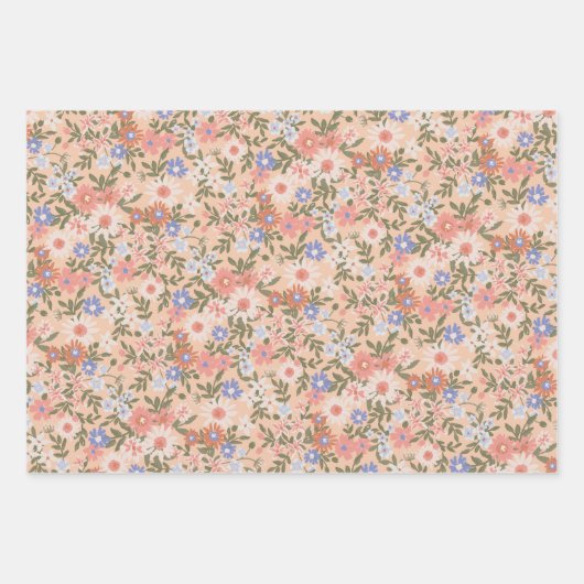 Secret Garden Wrapping Paper Sheet Geschenkpapier Set (Vorderseite 3)