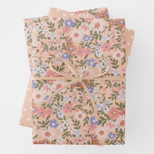 Secret Garden Wrapping Paper Sheet Geschenkpapier Set (Beispiel)
