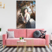 Secret Girl's True Forbidden Love Note Valentine Leinwanddruck (Insitu (Wohnzimmer))