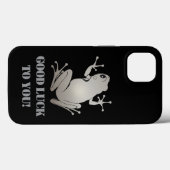 Secret Heart -Silver Flying Frog Classic Case-Mate iPhone Hülle (Rückseite (Horizontal))