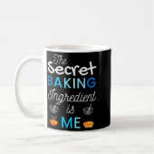 Secret Ingredient Is Me Funny Retro Cooking Baking Kaffeetasse (Links)