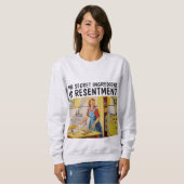 SECRET INGREDIENT IS RESENTMENT RETRO T - SHIRT (Vorne ganz)