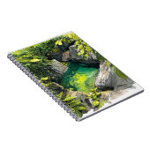 Secret Jungle Pool Notebook Notizblock (Rechte Seite)