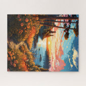 Secret Lake Path Jigsaw Puzzle (Horizontal)